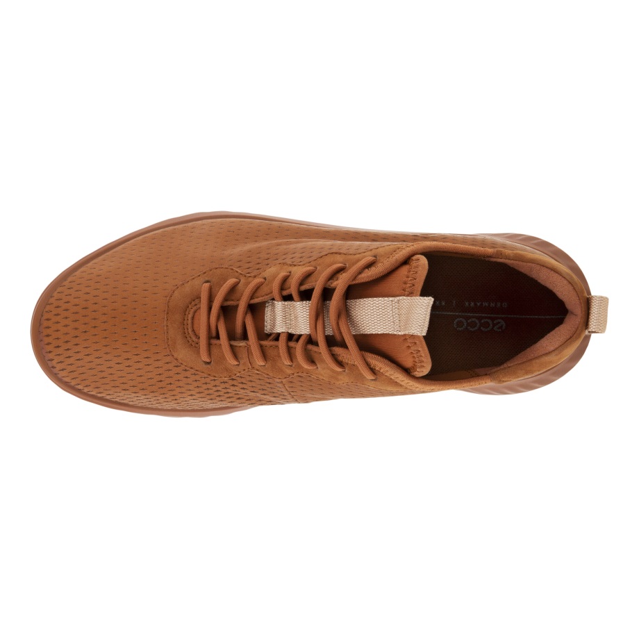 Ecco Norge Ath-1f Street Style Skinn Joggesko Dame Sierra-sierra-toscana