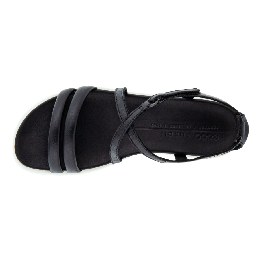 Ecco Norge Simpil Sandal Dame Svart