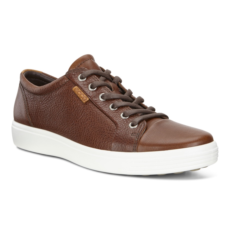Ecco Norway Soft 7 Sneaker Herre Whisky