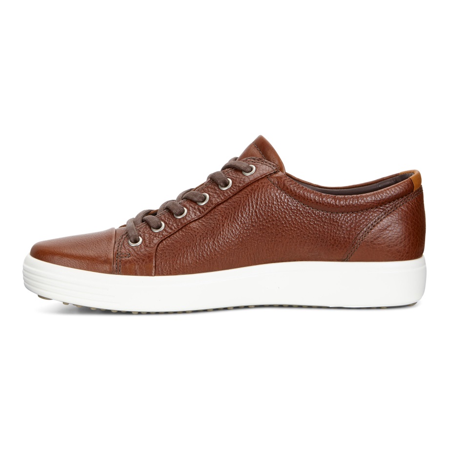 Ecco Norway Soft 7 Sneaker Herre Whisky