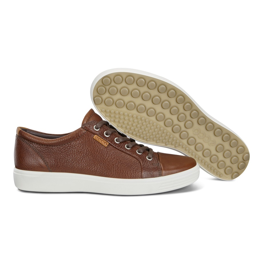 Ecco Norway Soft 7 Sneaker Herre Whisky