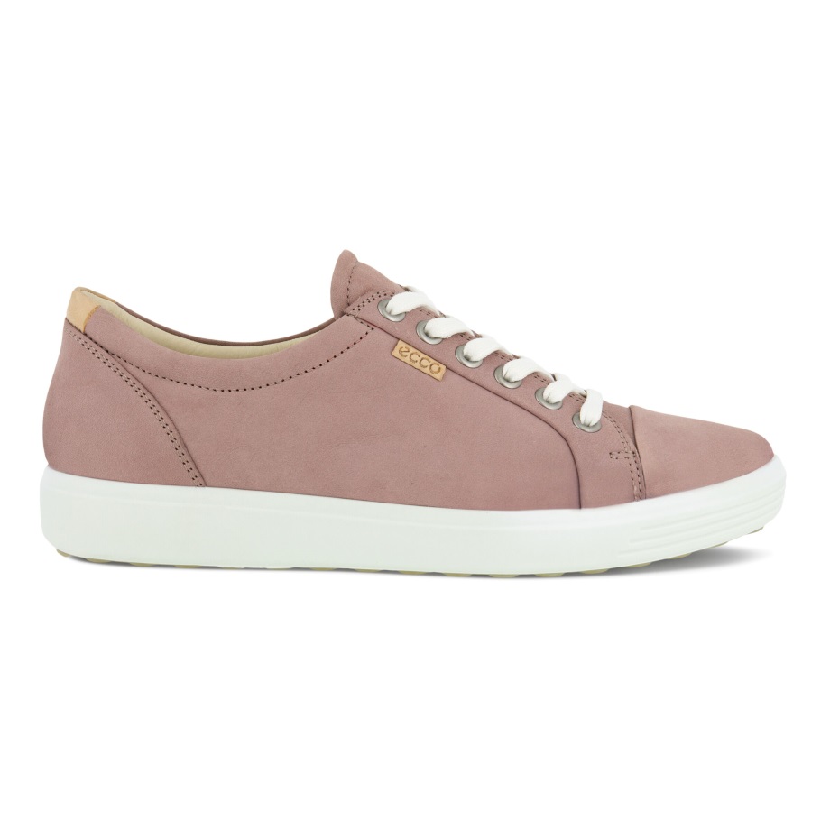 Ecco Norway Soft 7 Sneaker Dame Woodrose
