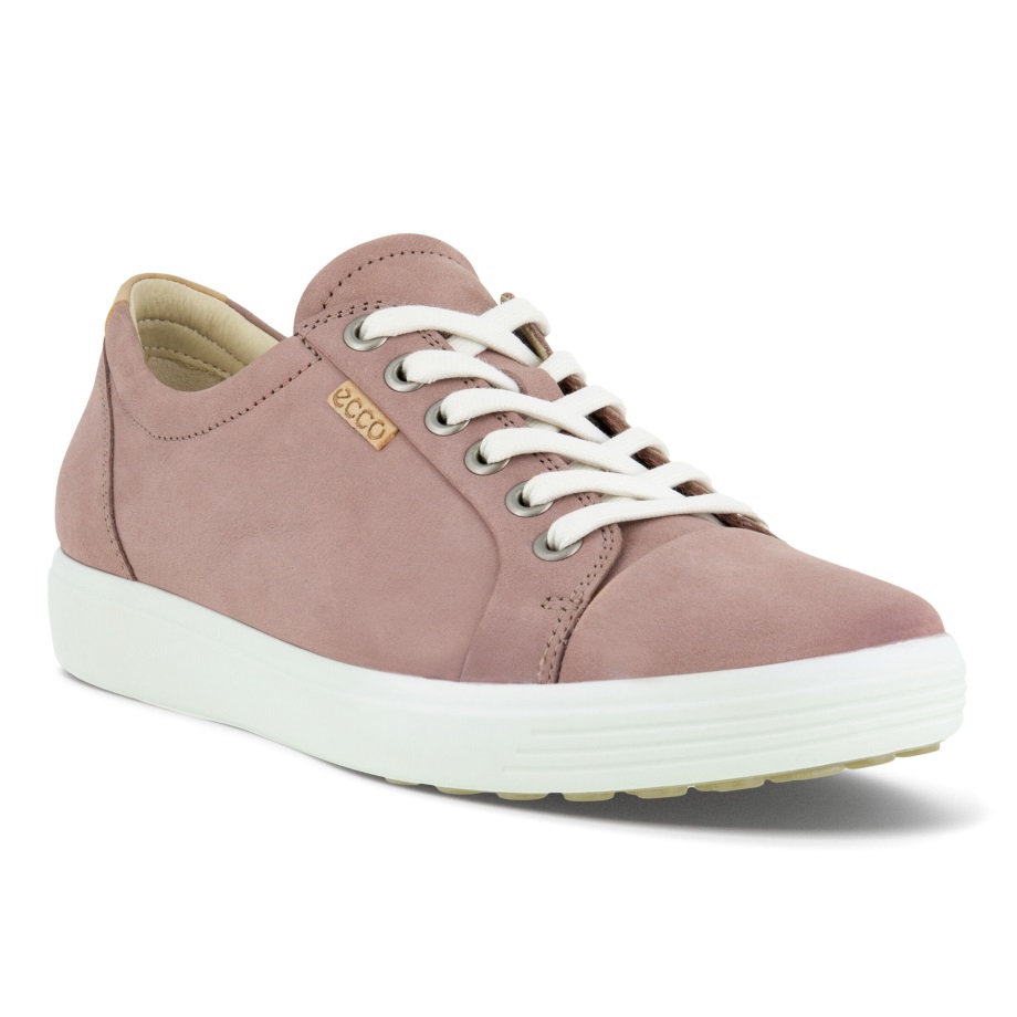 Ecco Norway Soft 7 Sneaker Dame Woodrose
