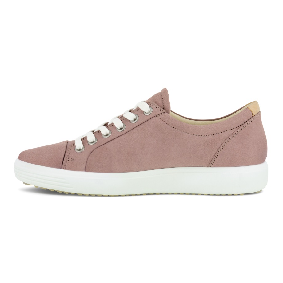 Ecco Norway Soft 7 Sneaker Dame Woodrose
