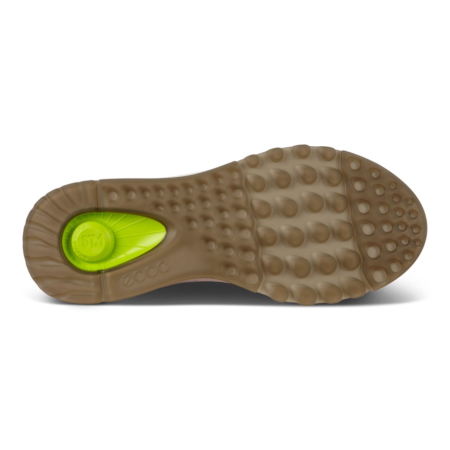 Ecco Norway St.1 Sneaker Dame Blomst Rose-svart-hvit-rose Dust