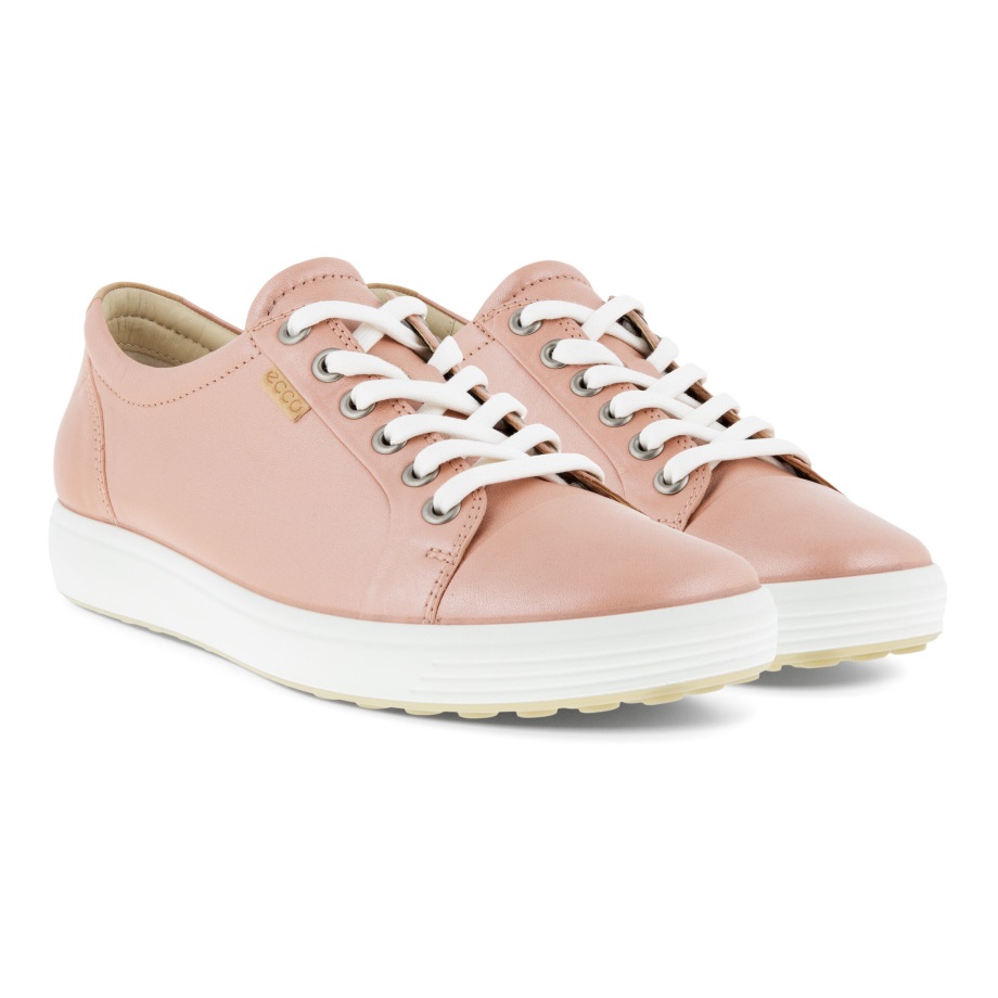 Ecco Norway Soft 7 Sneaker Dame Tuscany Metallic