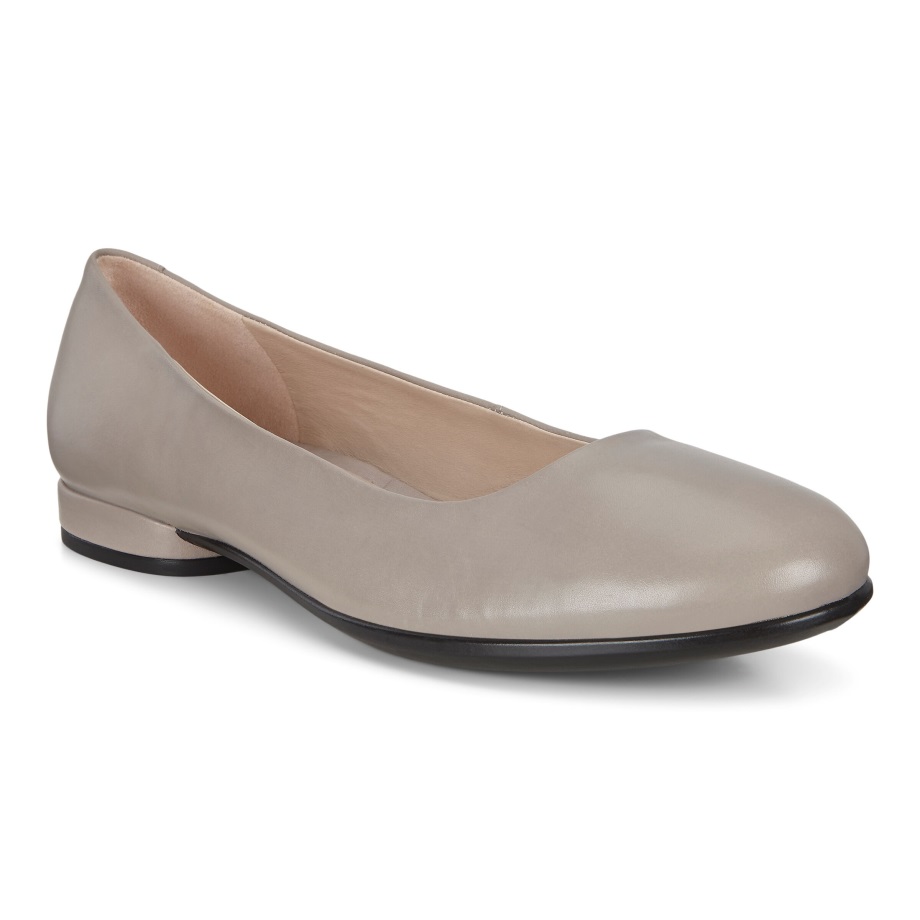 Ecco Norge Anine Ballerina Dame Grå Rose