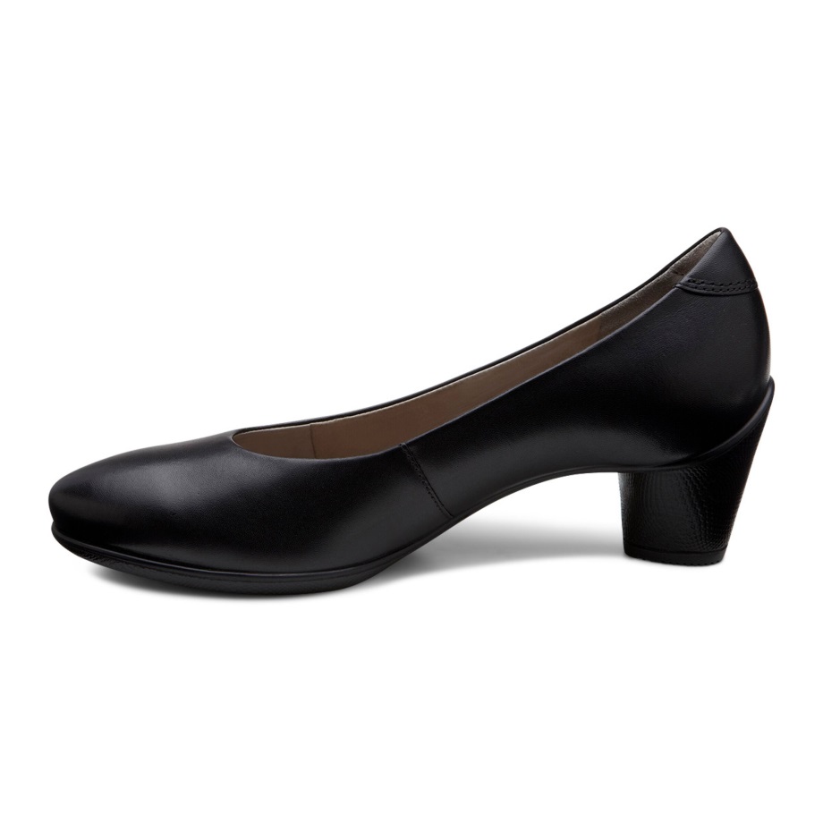 Ecco Norway Sculptured 45 Plain Pump Women's Black