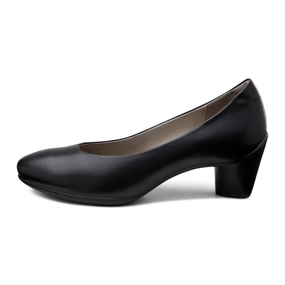 Ecco Norway Sculptured 45 Plain Pump Women's Black