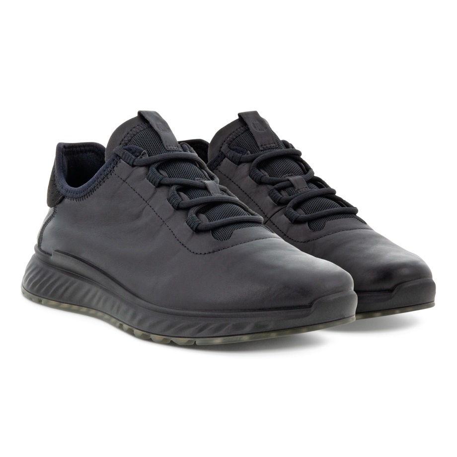 Ecco Norway St.1 Snøret Sneaker Dame Svart