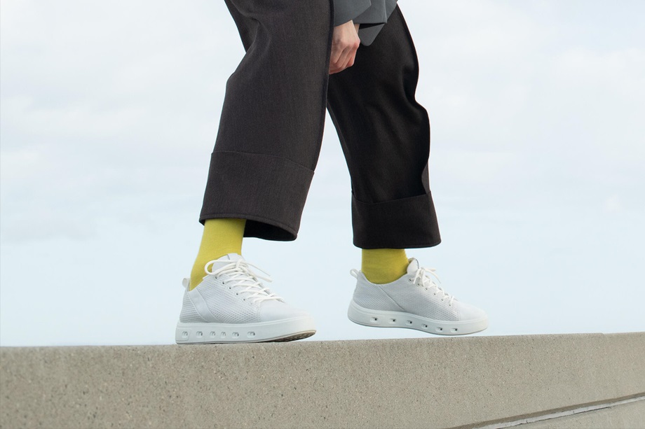 Ecco Norway Street 720 Sneaker Dame Hvit-hvit