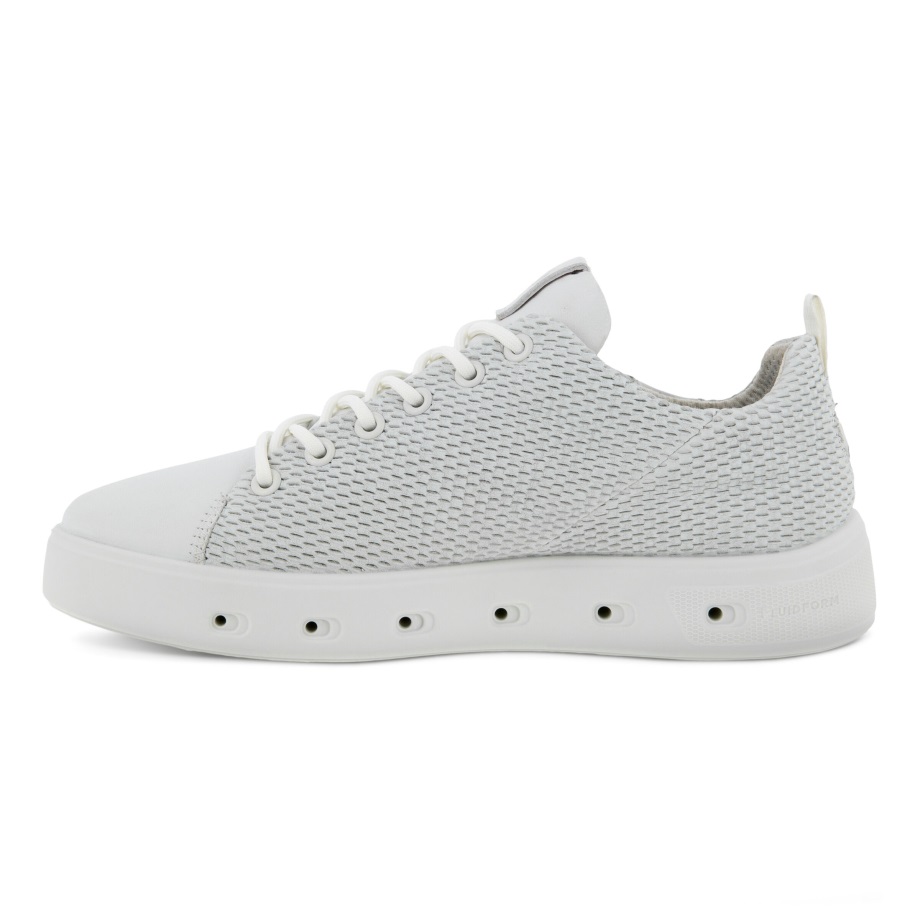 Ecco Norway Street 720 Sneaker Dame Hvit-hvit
