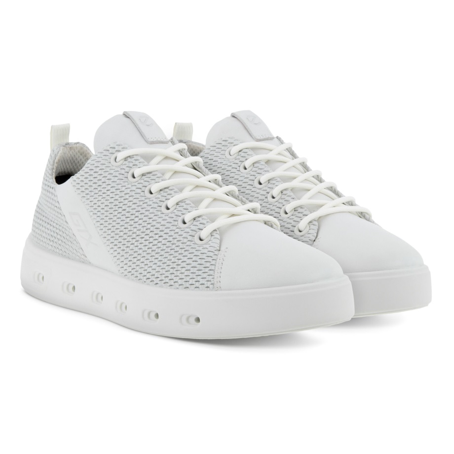 Ecco Norway Street 720 Sneaker Dame Hvit-hvit