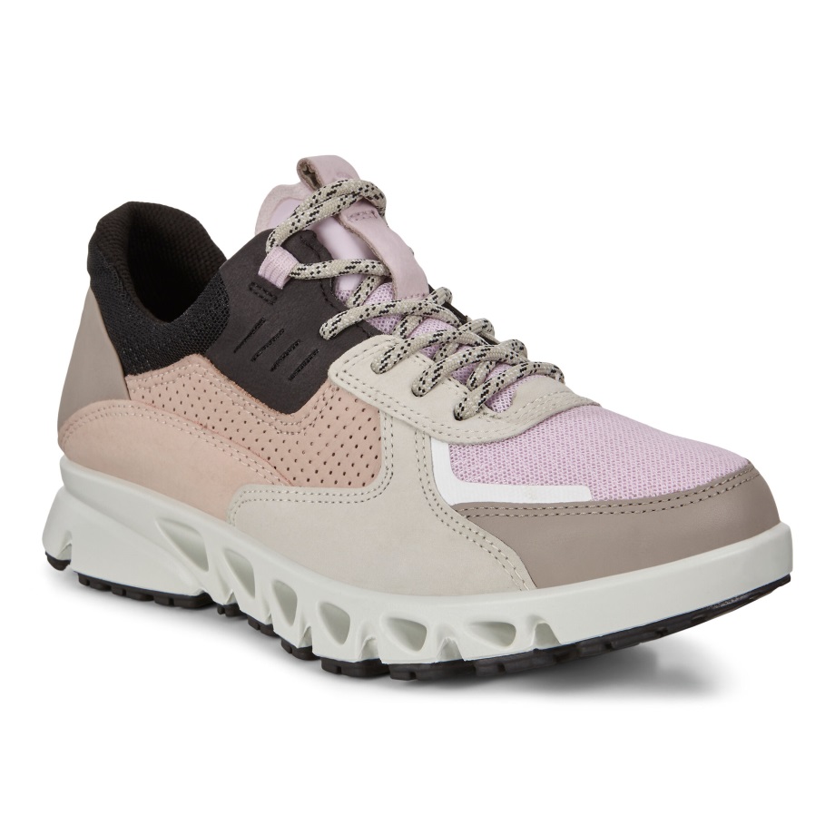 Ecco Norway Multi-vent Flerfarget Utendørs Sneaker Gtx Kvinners Multicolor Blossom Rose