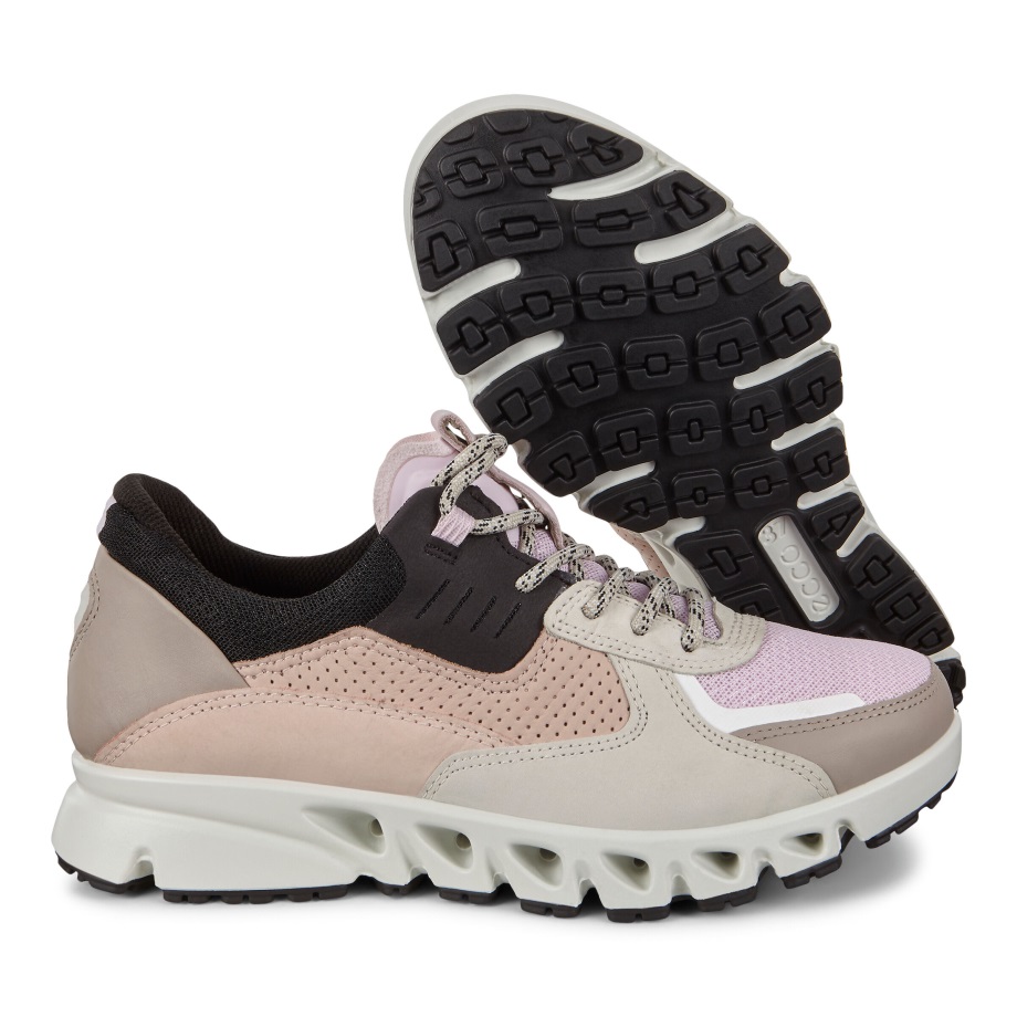 Ecco Norway Multi-vent Flerfarget Utendørs Sneaker Gtx Kvinners Multicolor Blossom Rose