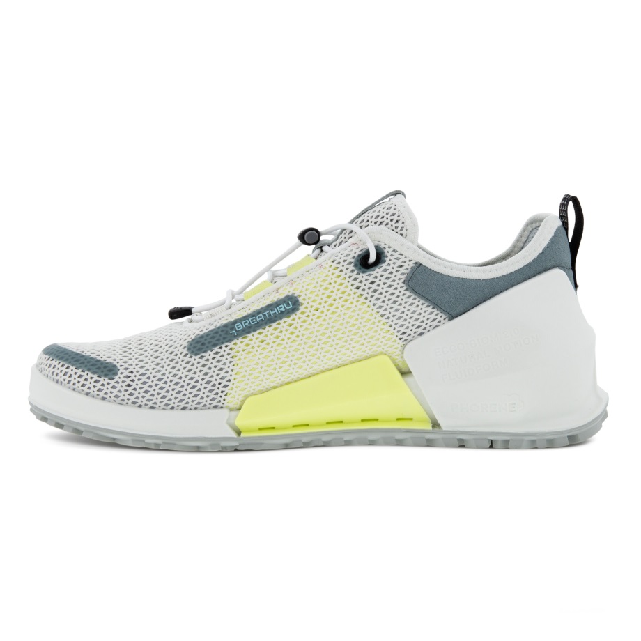 Ecco Norway Biom 2.0 Herre Hvit-solfylt Lime