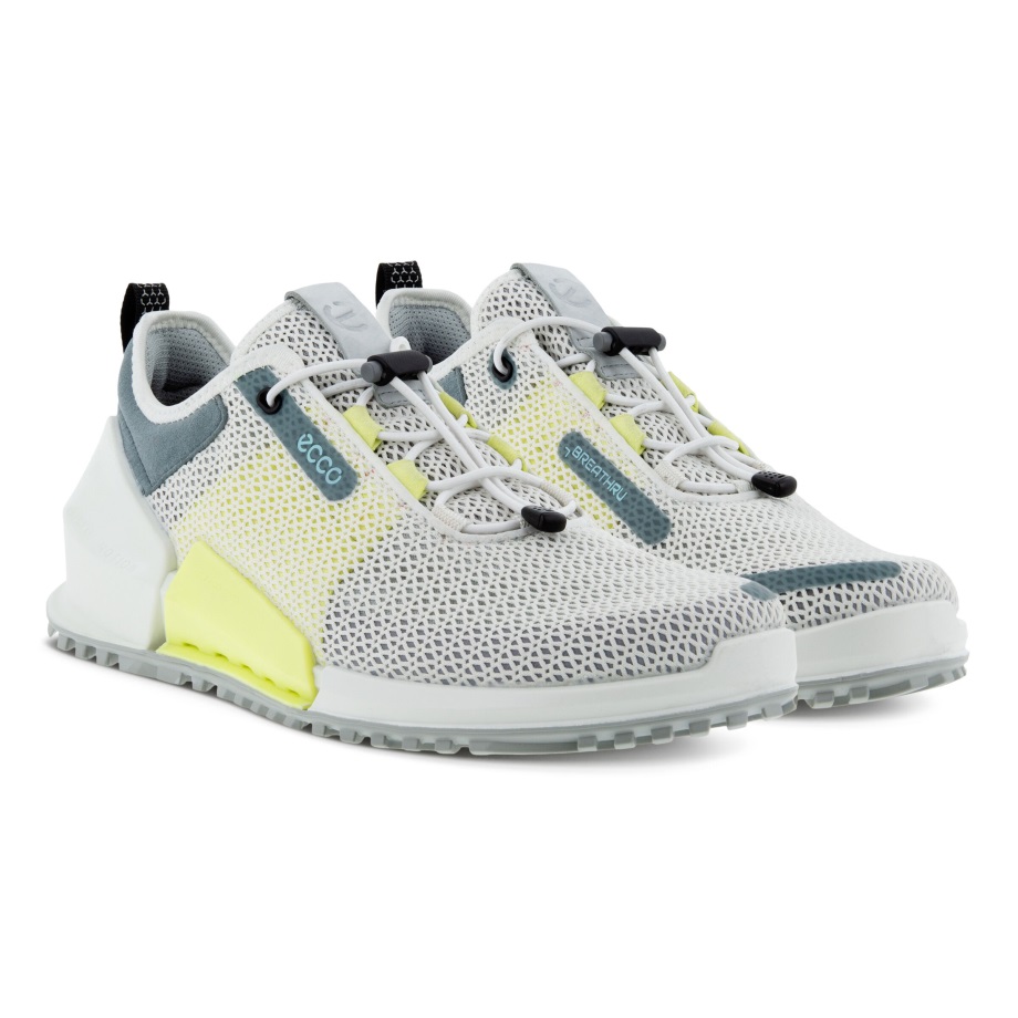 Ecco Norway Biom 2.0 Herre Hvit-solfylt Lime