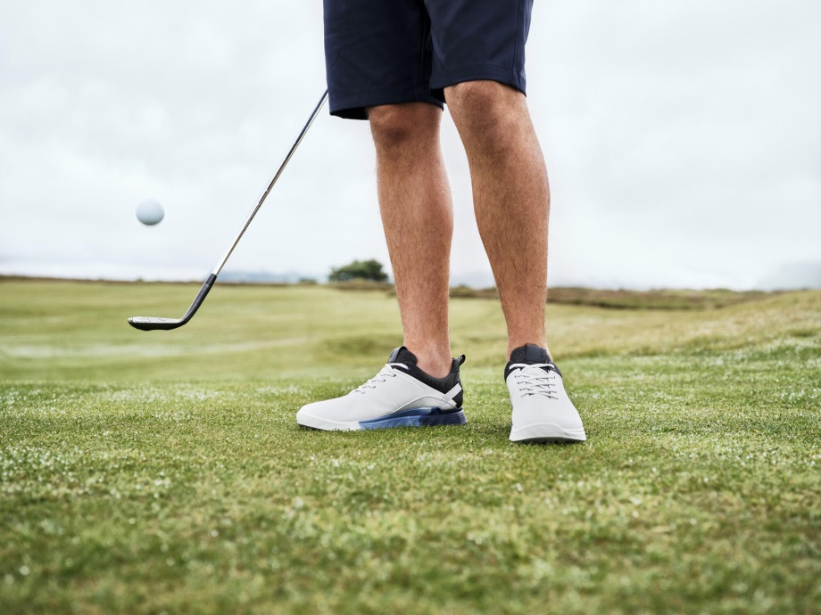 Ecco Norway Golf S-three Gore-tex Herre Hvit-svart