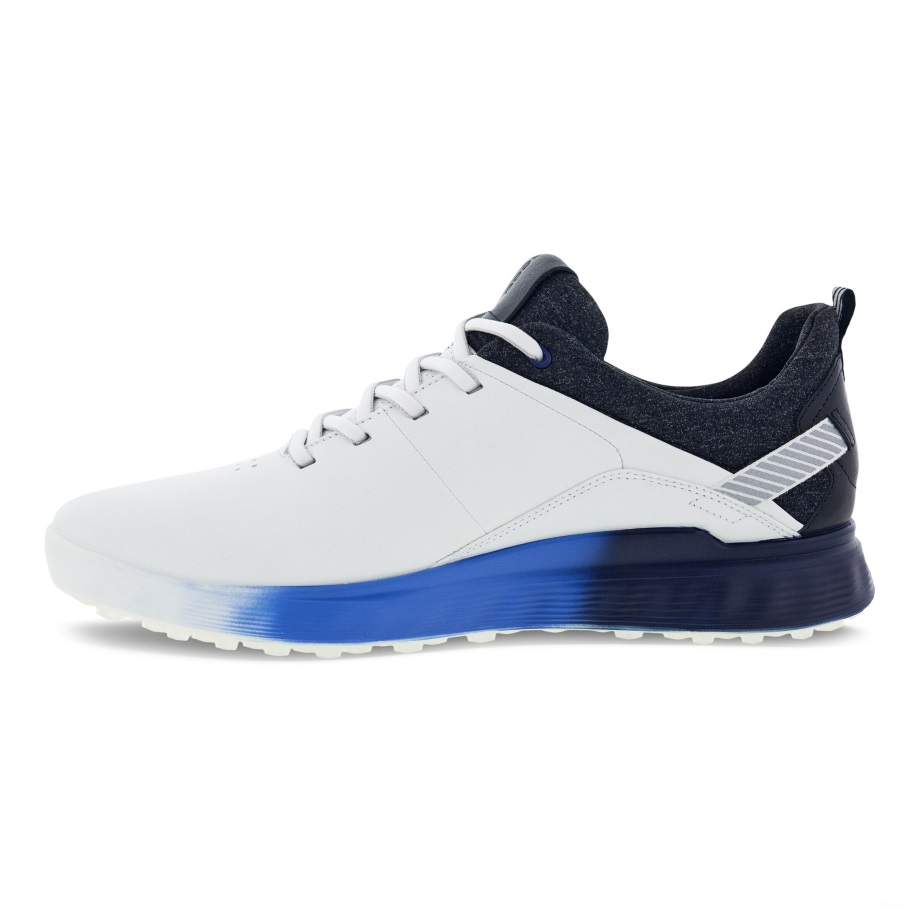 Ecco Norway Golf S-three Gore-tex Herre Hvit-svart