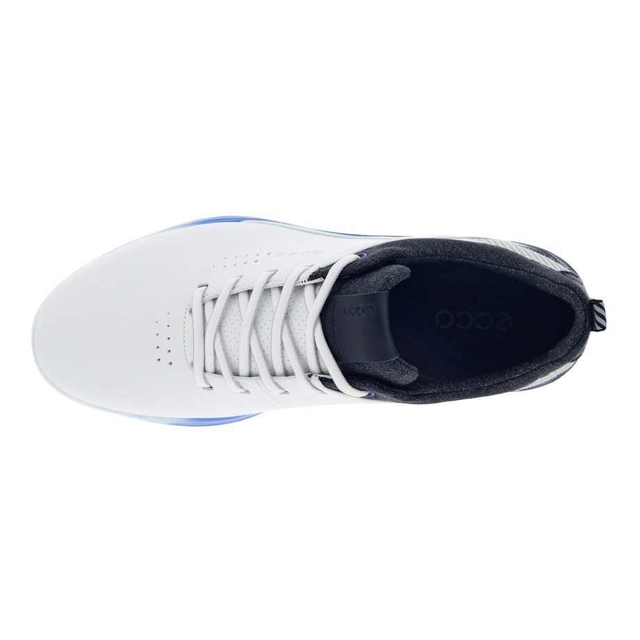 Ecco Norway Golf S-three Gore-tex Herre Hvit-svart