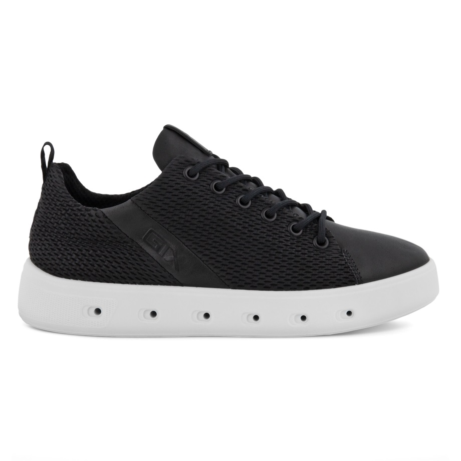 Ecco Norway Street 720 Sneaker Dame Svart-svart