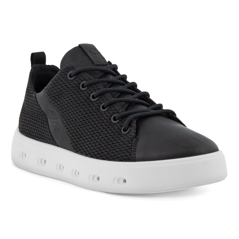 Ecco Norway Street 720 Sneaker Dame Svart-svart
