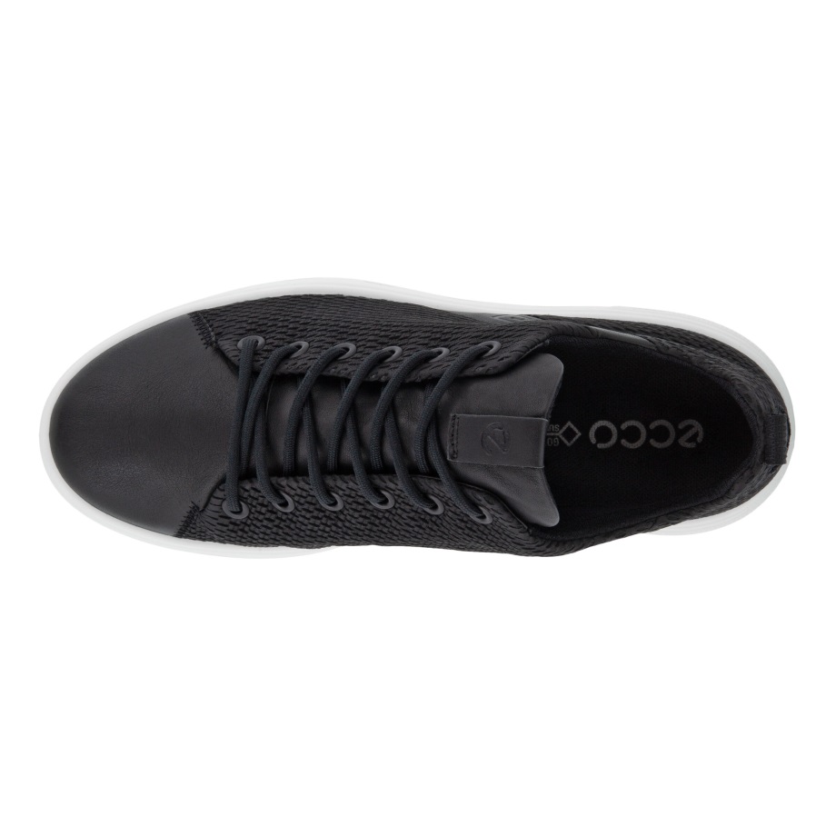 Ecco Norway Street 720 Sneaker Dame Svart-svart