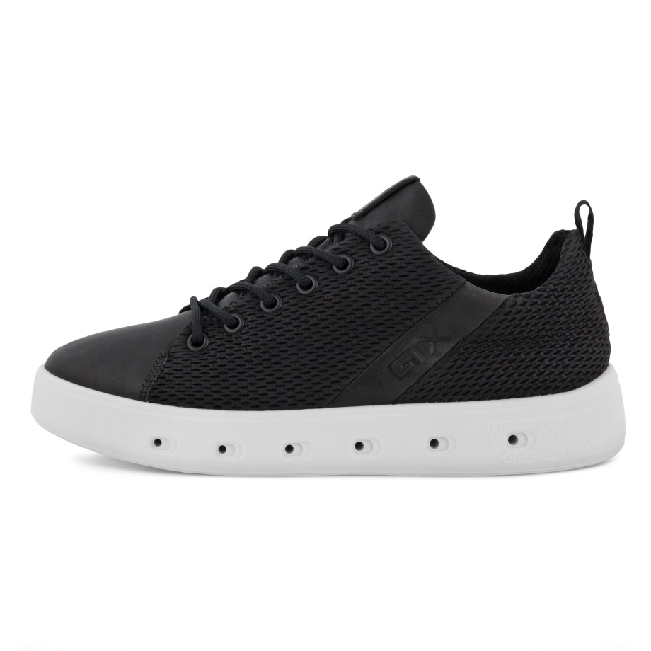 Ecco Norway Street 720 Sneaker Dame Svart-svart