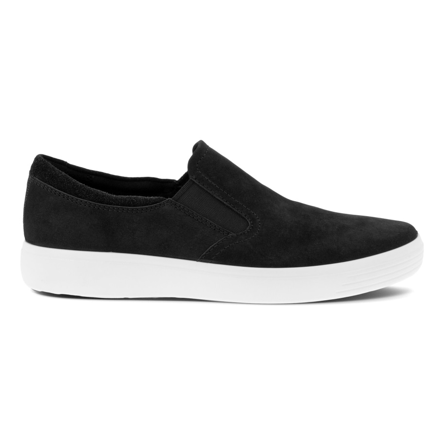Ecco Norway Soft 7 Slip-on Herre Svart-svart