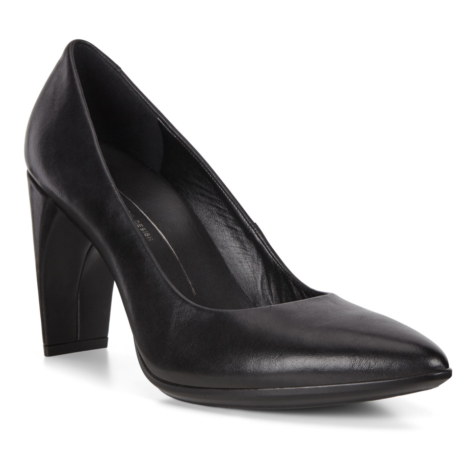 Ecco Norway Shape 75 Pointy Elegant 2.0 Dame Svart