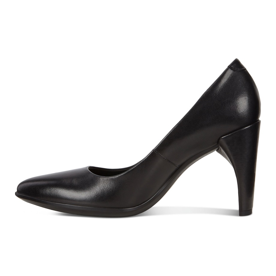 Ecco Norway Shape 75 Pointy Elegant 2.0 Dame Svart