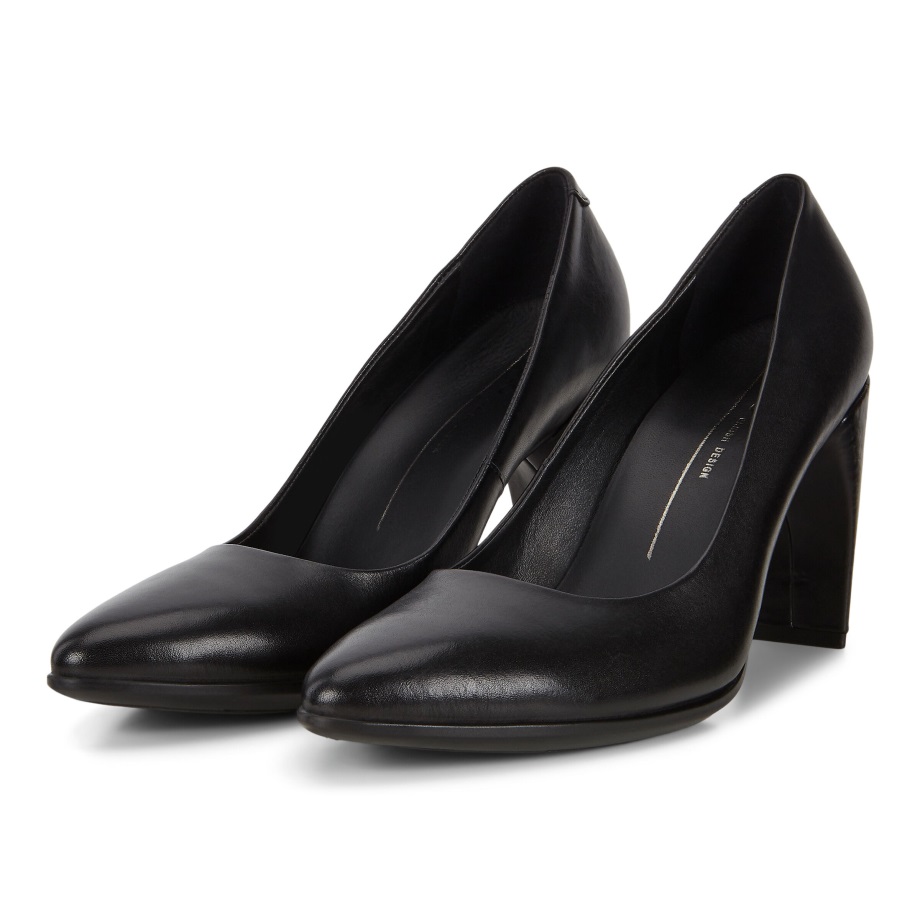 Ecco Norway Shape 75 Pointy Elegant 2.0 Dame Svart