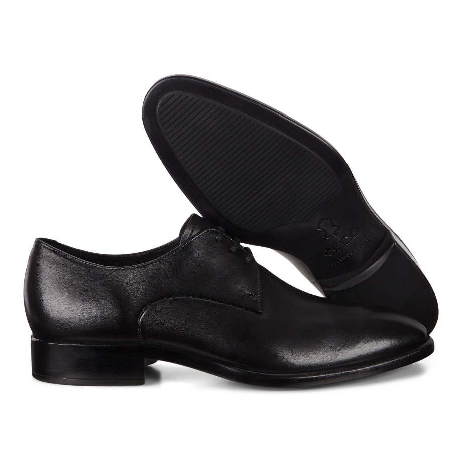 Ecco Norge Vitrus Mondial Derby Sko Herre Sort