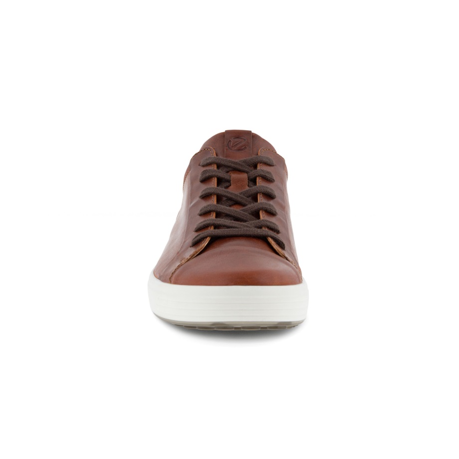 Ecco Norway Soft 7 Sports Classic Sneaker Herre Cognac