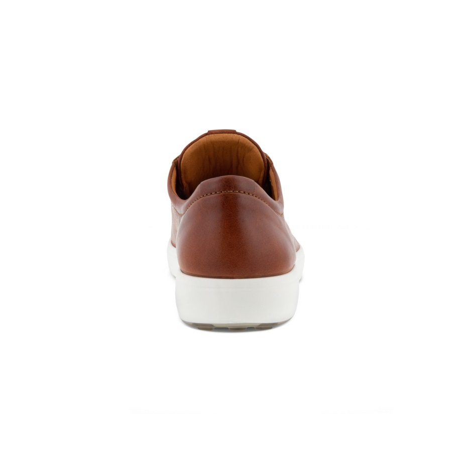 Ecco Norway Soft 7 Sports Classic Sneaker Herre Cognac