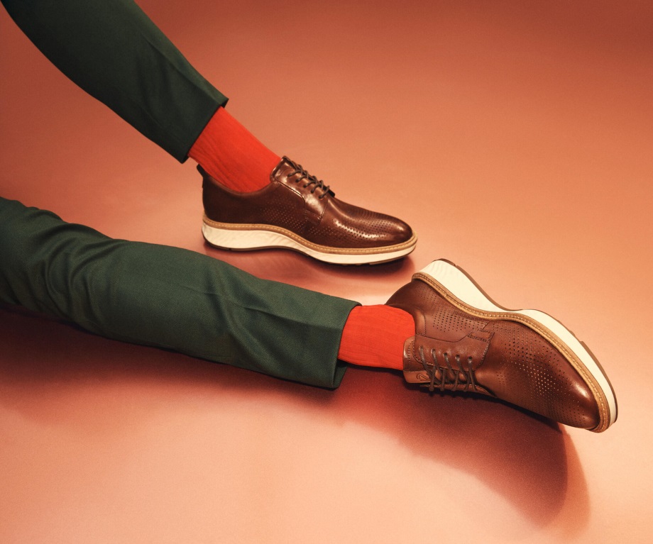 Ecco Norge St.1 Hybrid Derby Sko Herre Konjakk