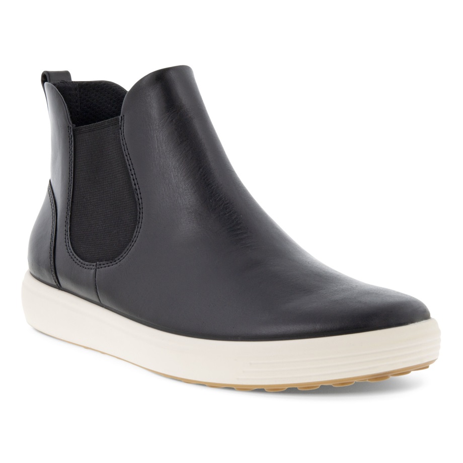 Ecco Norge Soft 7 Chelsea Boots Dame Svart