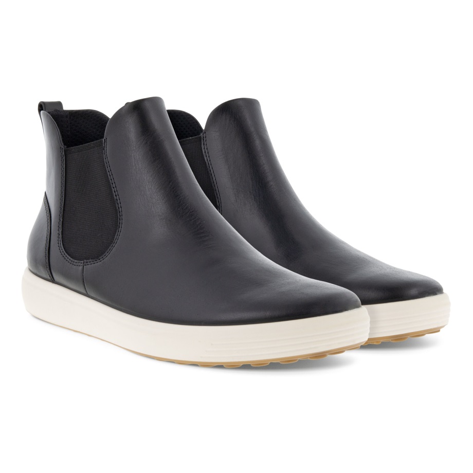 Ecco Norge Soft 7 Chelsea Boots Dame Svart