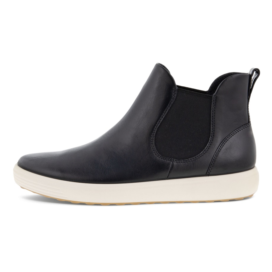 Ecco Norge Soft 7 Chelsea Boots Dame Svart
