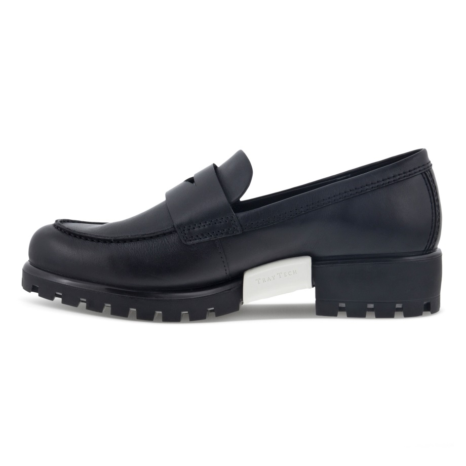 Ecco Norge Modtray Moc-toe Penny Loafer Dame Svart