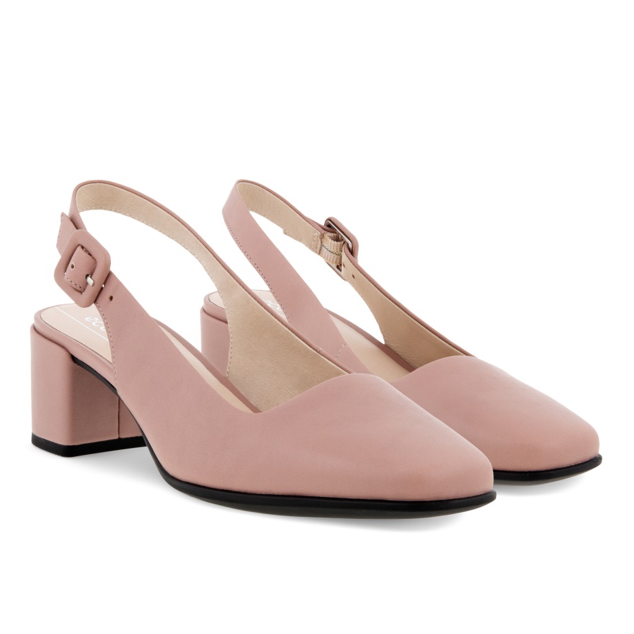 Ecco Norge Form Kvadratisk 35 Sling-back Sandal Kvinners Woodrose