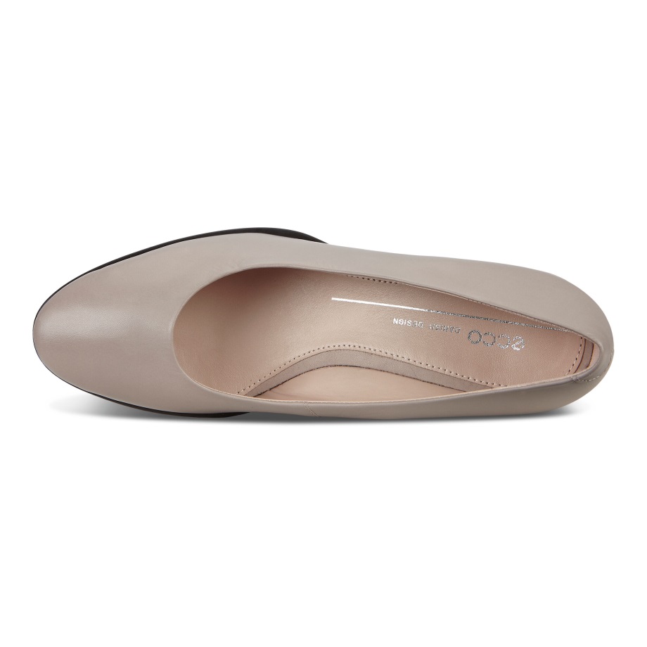 Ecco Norway Shape 45 Wedge Dame Grå Rose