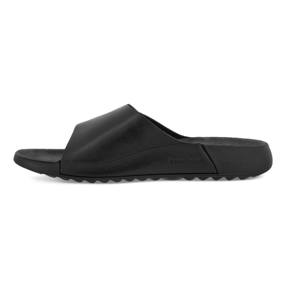 Ecco Norge 2nd Cozmo Slide Sandal Dame Svart
