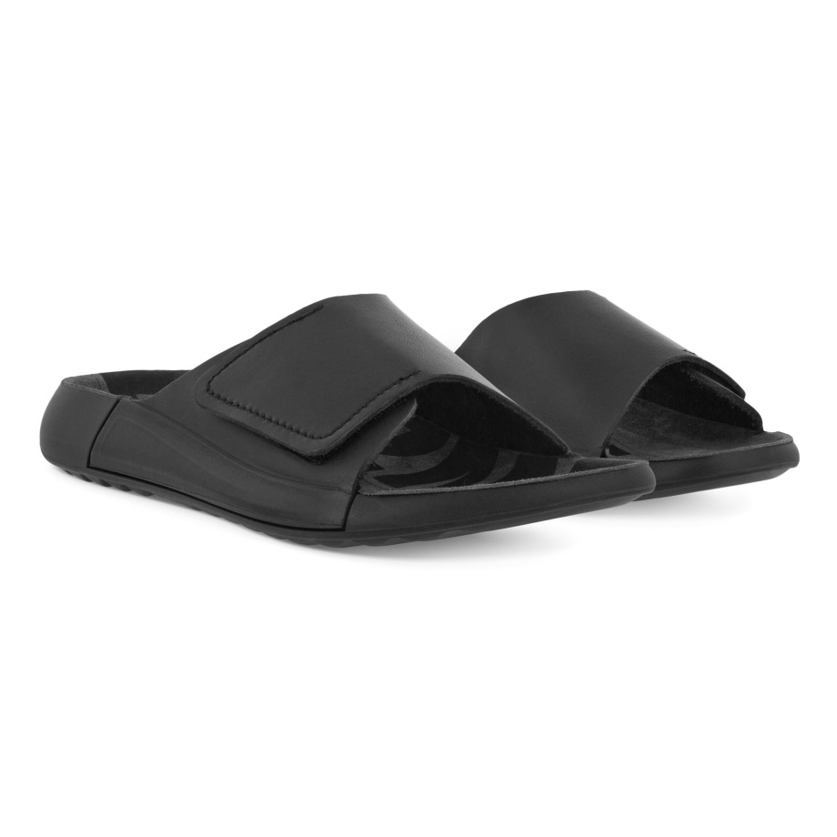 Ecco Norge 2nd Cozmo Slide Sandal Dame Svart
