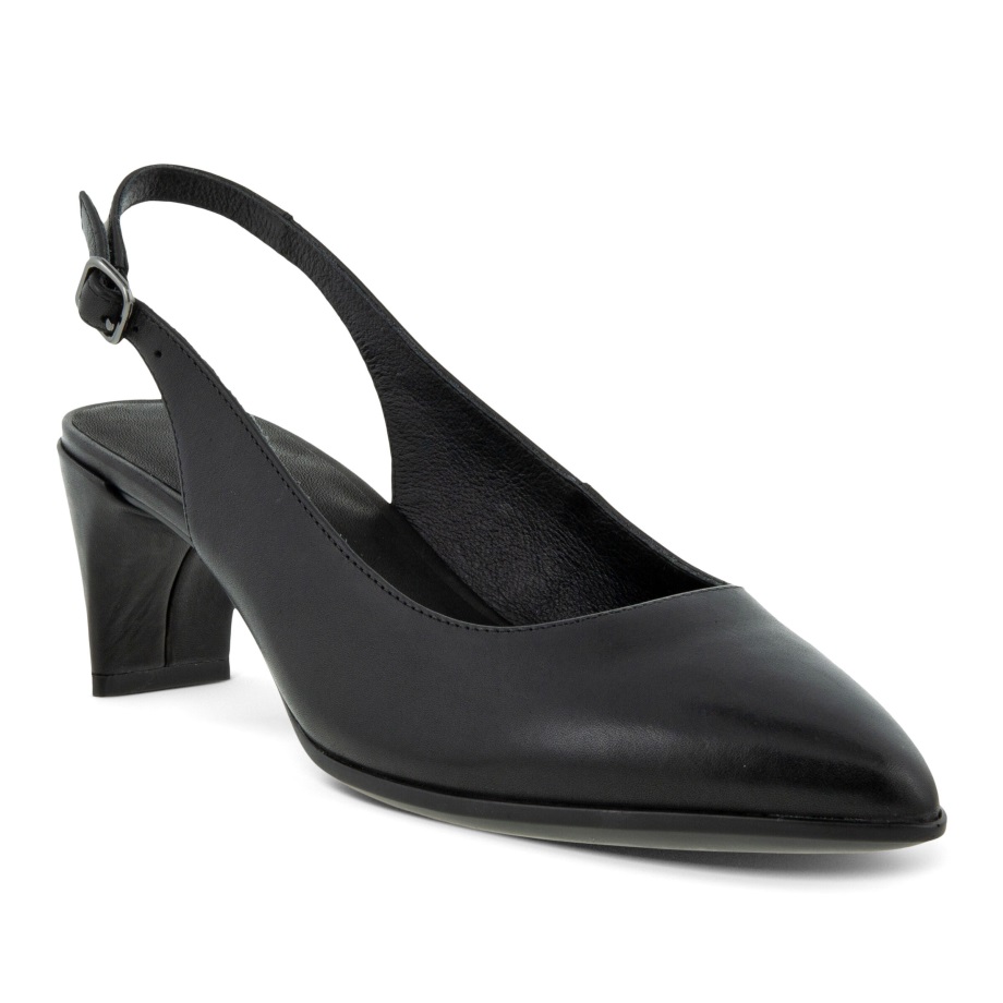 Ecco Norway Elevate 45 Pointy Elegant Dame Svart