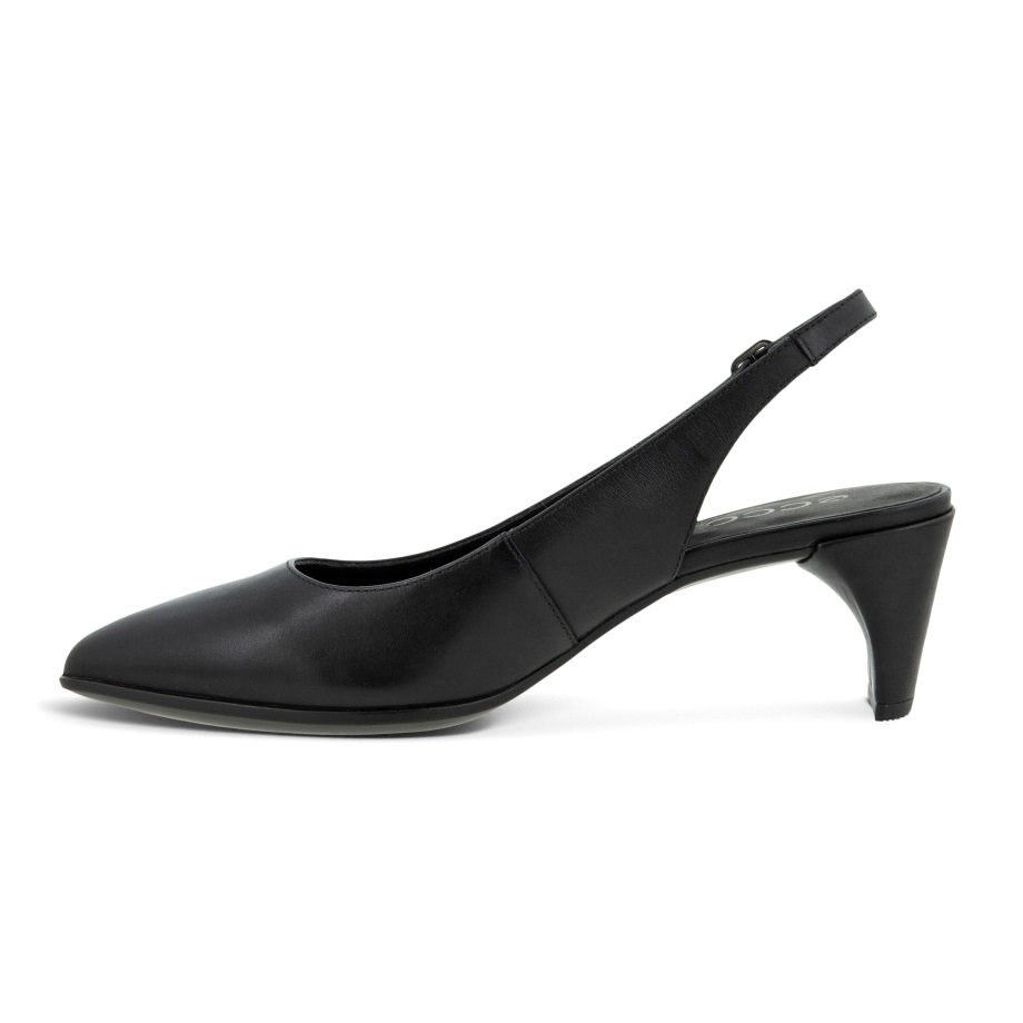 Ecco Norway Elevate 45 Pointy Elegant Dame Svart