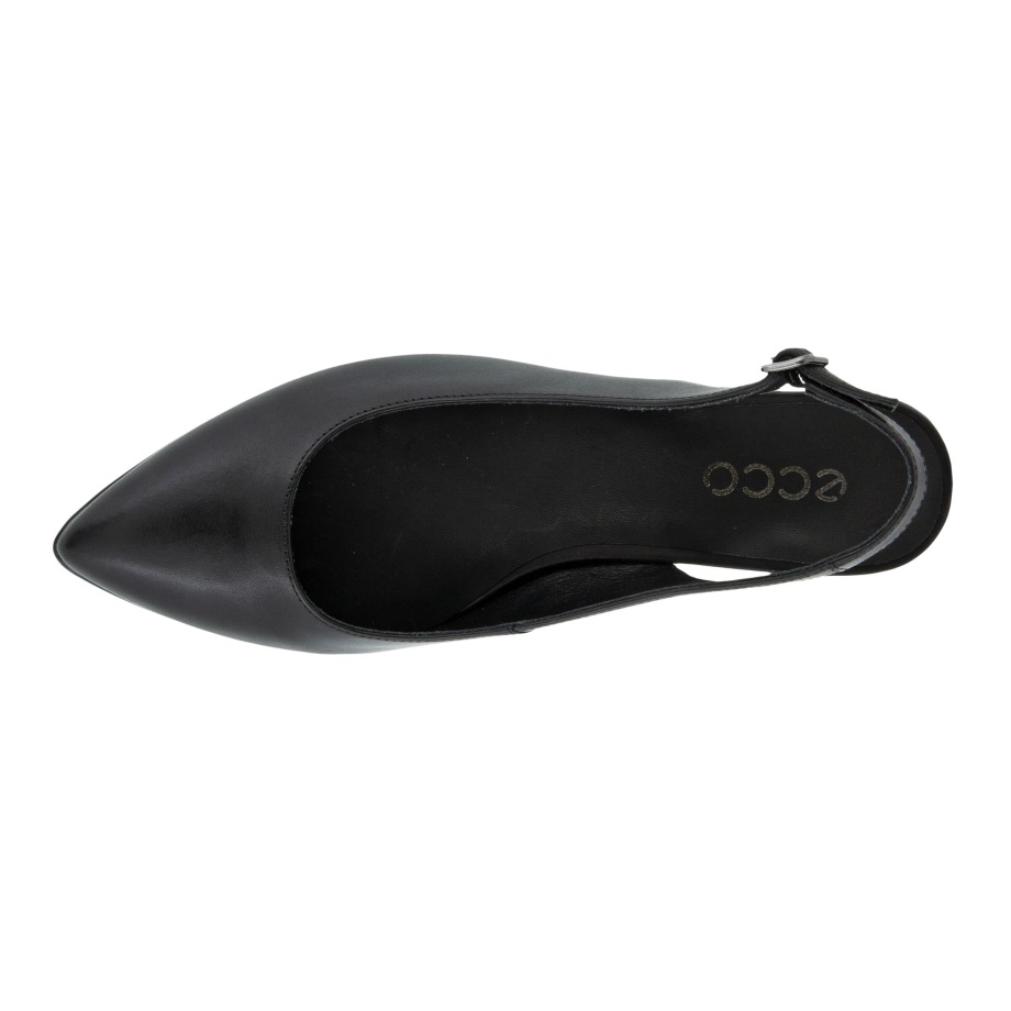 Ecco Norway Elevate 45 Pointy Elegant Dame Svart