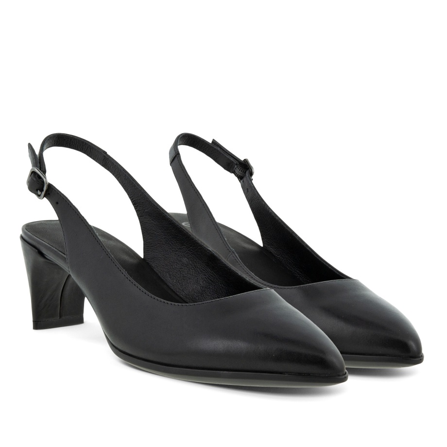 Ecco Norway Elevate 45 Pointy Elegant Dame Svart