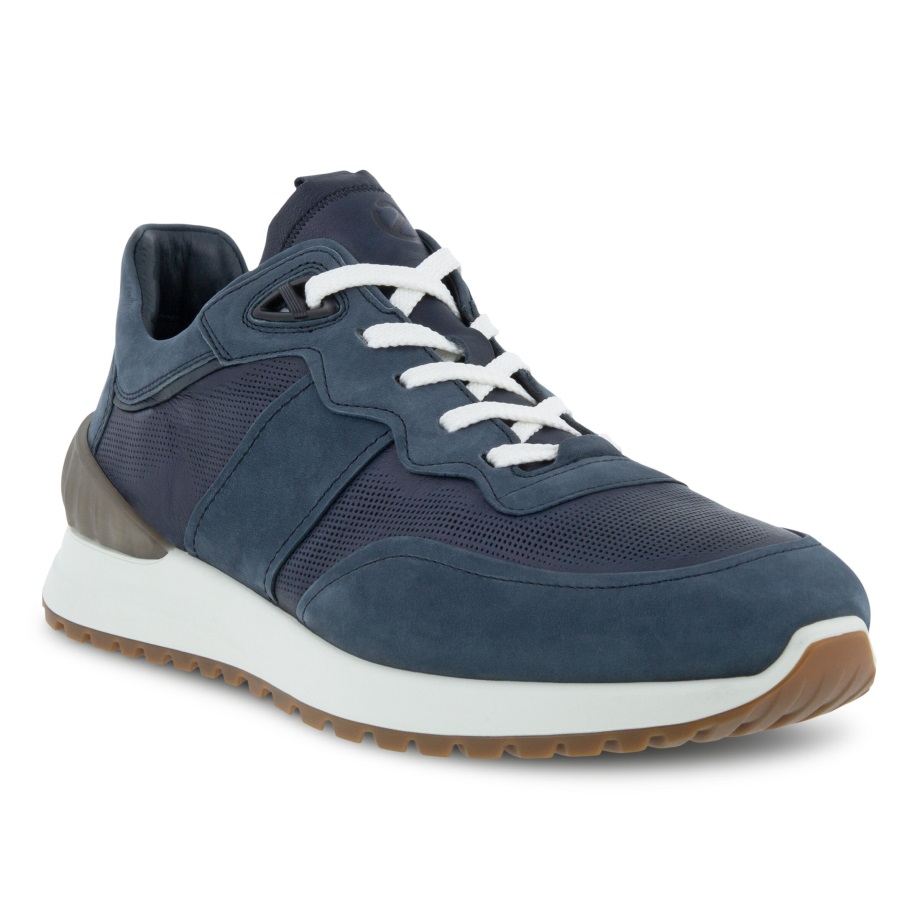 Ecco Norge Astir Snøre Sneaker Menn Marine-night Sky-marine