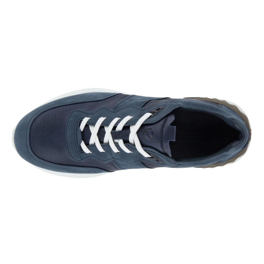 Ecco Norge Astir Snøre Sneaker Menn Marine-night Sky-marine